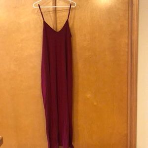Long maxi dress